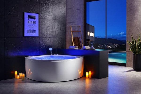 SOFORT LIEFERBAR 2 Personen Whirlpool 150x150 Melbourne 2 Badewanne Sonderpreis