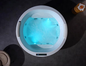 2 Personen Designer Whirlpool 161x161 Queensland Badewanne Sonderpreis