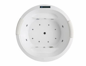 2 Personen Designer Whirlpool 161x161 Queensland Badewanne Sonderpreis