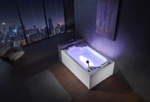 Edler 2 Per: Whirlpool Florida 185x120 Badewanne Vollausstattung Whirlwanne