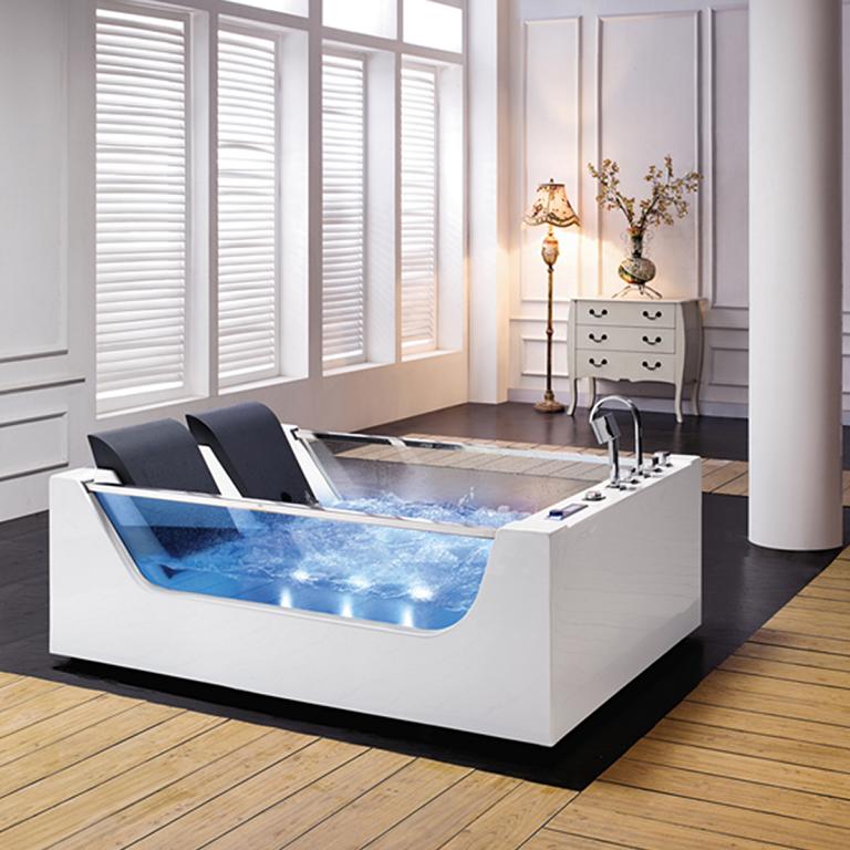 Luxus 2 Personen Whirlpool Canberra 180x120 Badewanne Whirlwanne