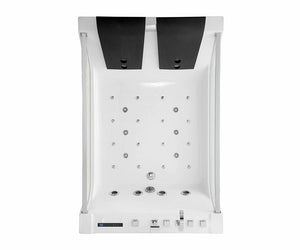 Luxus 2 Personen Whirlpool Canberra 180x120 Badewanne Whirlwanne