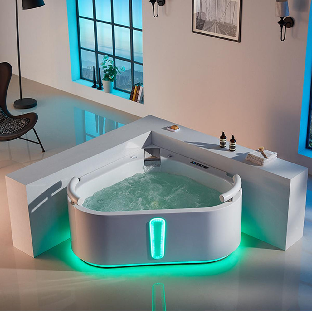 2 Personen Whirlpool 140x140 Cleveland Badewanne Whirlwanne Sonderpreis
