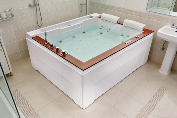 SOFORT LIEFERBAR XL INDOOR 2 Personen Whirlpool 191x159 Colorado Whirlwanne Badewanne