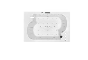 Edler 2 Per: Whirlpool Florida 185x120 Badewanne Vollausstattung Whirlwanne