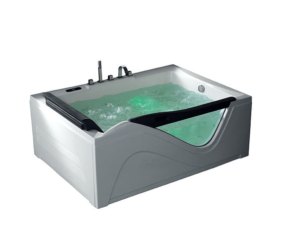 Edler 2 Personen Whirlpool Hampton 180x130 Badewanne Sonderpreis