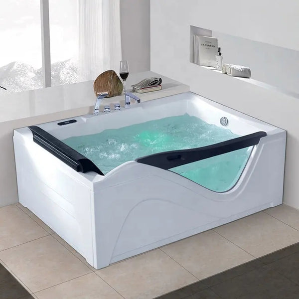 Edler 2 Personen Whirlpool Hampton 180x130 Badewanne Sonderpreis