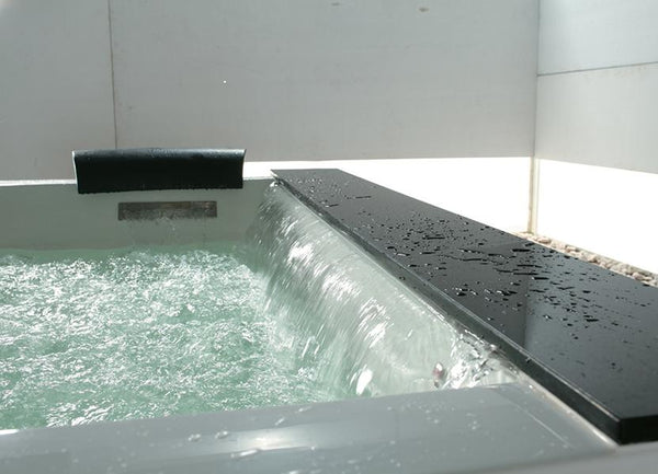 XL 2 Personen Whirlpool Jackson 190x150 Badewanne Vollausstattung (Bodeneinbau)