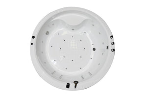 XL 2 Personen Whirlpool Nowra 180x180 Badewanne Whirlwanne freistehend