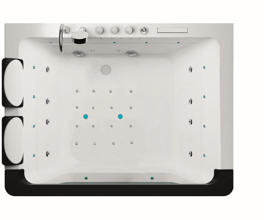 Luxus 2 Personen Whirlpool Oklahoma 170x120 Badewanne Whirlwanne
