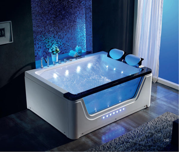 Luxus 2 Personen Whirlpool Oklahoma 170x120 Badewanne Whirlwanne