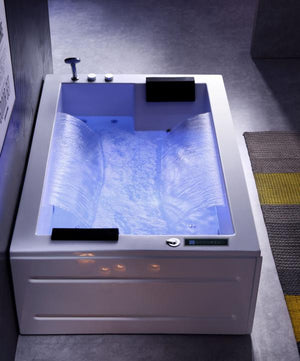 Exklusiver 2 Personen Whirlpool 181x127 Sydney Badewanne Sonderpreis