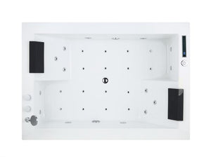 Exklusiver 2 Personen Whirlpool 181x127 Sydney Badewanne Sonderpreis