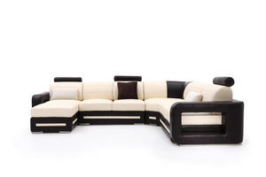 Traum XL Ecksofa Adolfo Leder Wohnlandschaft Eckcouch Salottini Sonderpreis